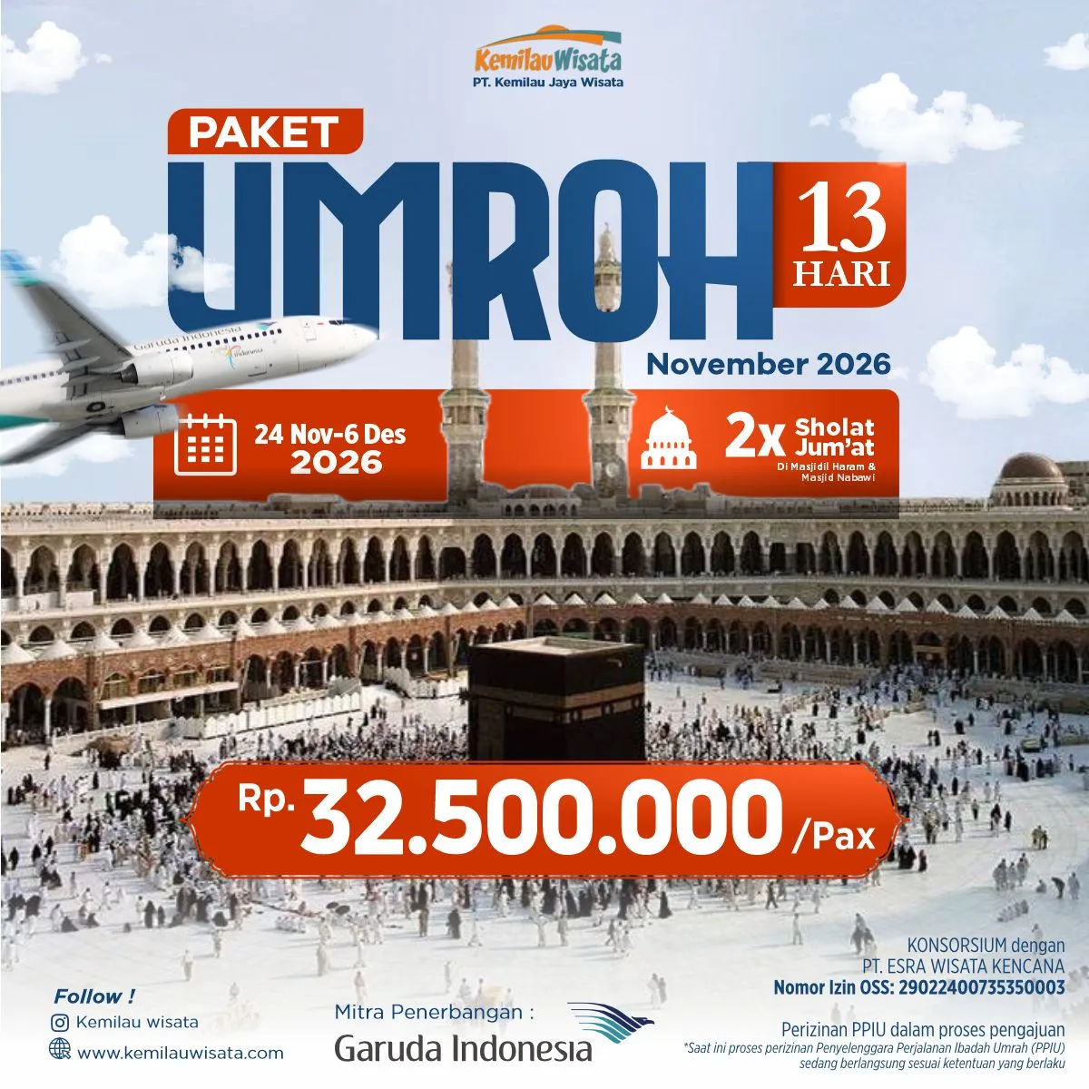 Paket Umroh November 2026